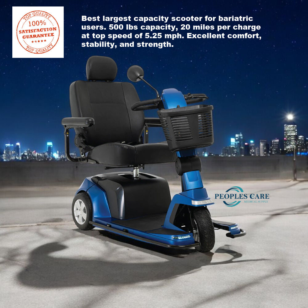 Maxima 3-Wheel Heavy-Duty Scooter Rental | Outdoor Comfort & Power