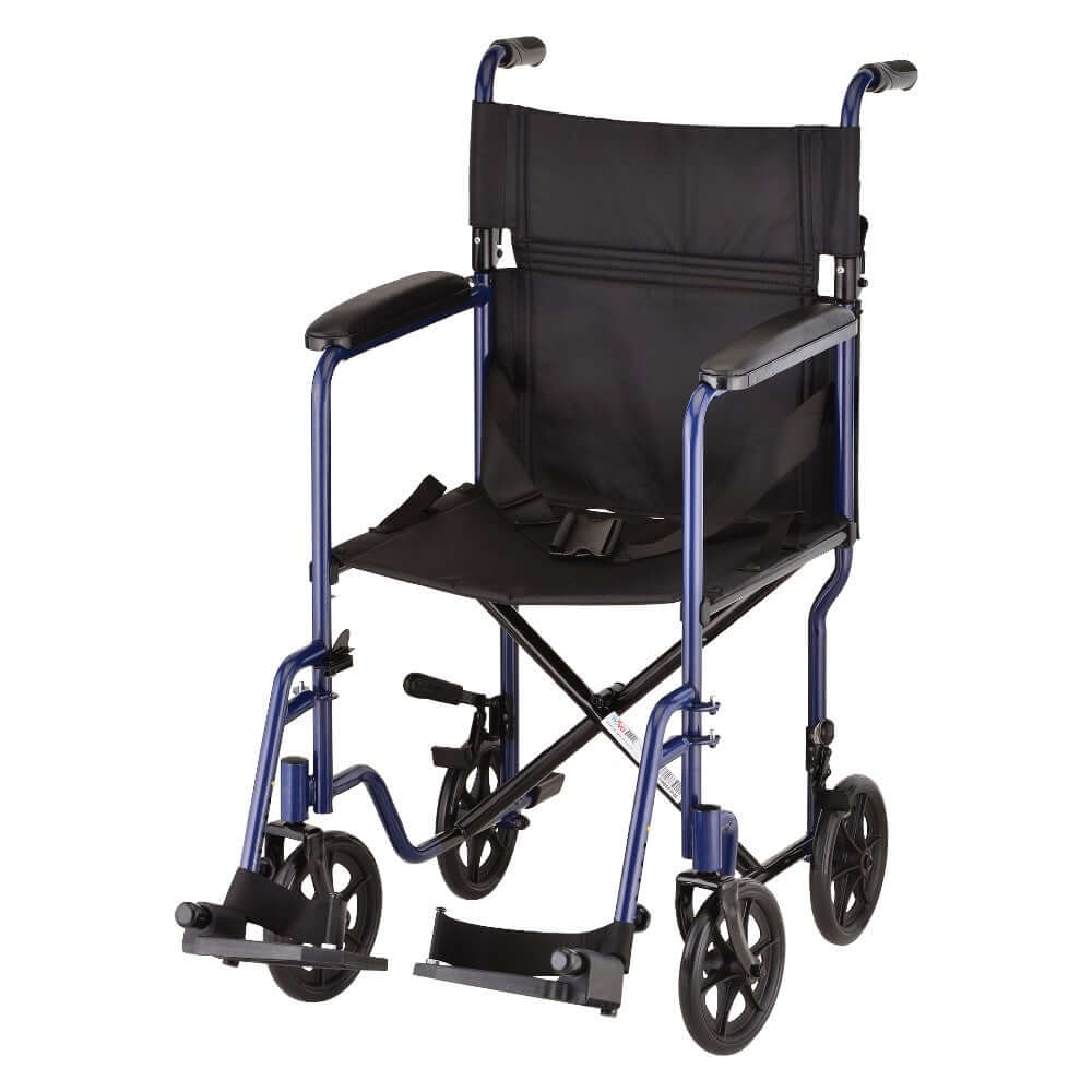 Nova 319 Lightweight Folding Transport Chair Wheelchair