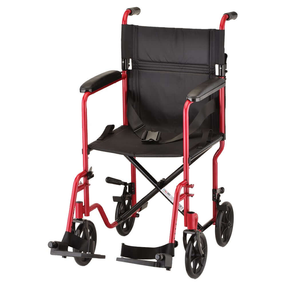 Nova 319 Lightweight Folding Transport Chair Wheelchair