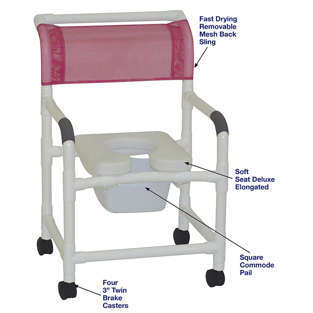 PVC Mobile Shower Chair Rental