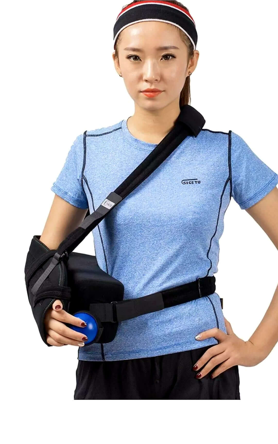 Shoulder Brace Immobilizer, Shoulder Pillow Brace Abduction Sling - Peoples Care Medical Supply