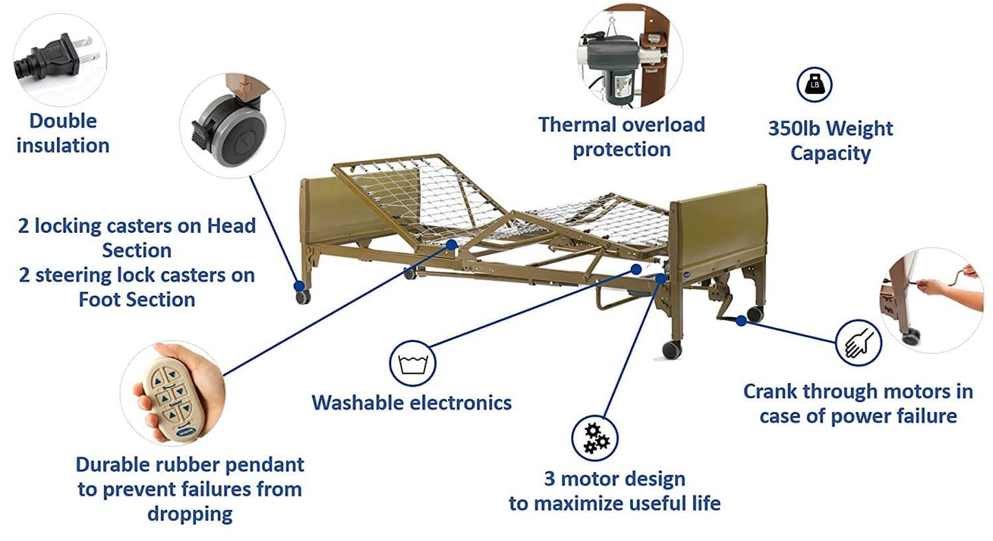 Full-Electric Low Homecare Bed