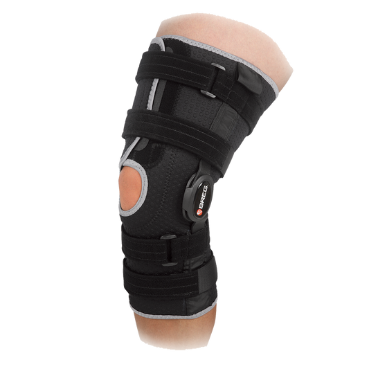 Breg Crossover Wraparound Knee Brace Short TriTech - Peoples Care Medical Supply