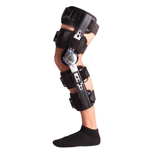 Breg T Scope Premier Post Op Locking ROM Knee Brace Universal Left