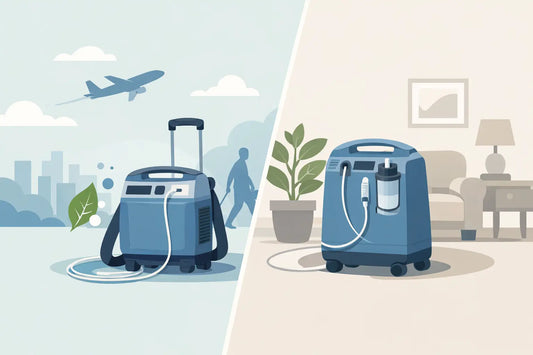 Portable Versus Home Oxygen Concentrator