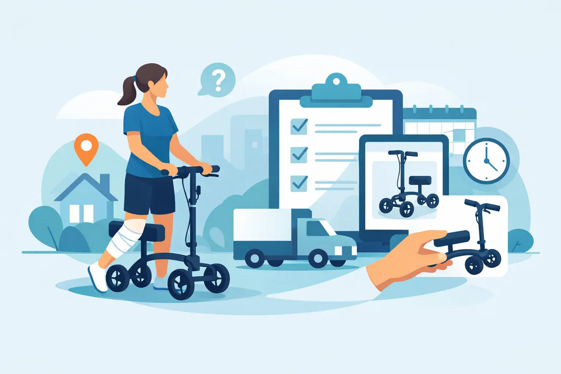 How to Rent a Knee Walker Without Guesswork