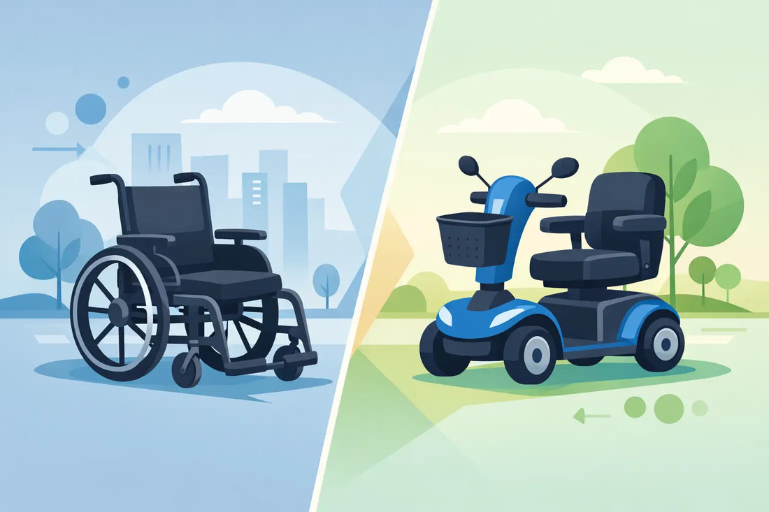 Wheelchair Versus Mobility Scooter