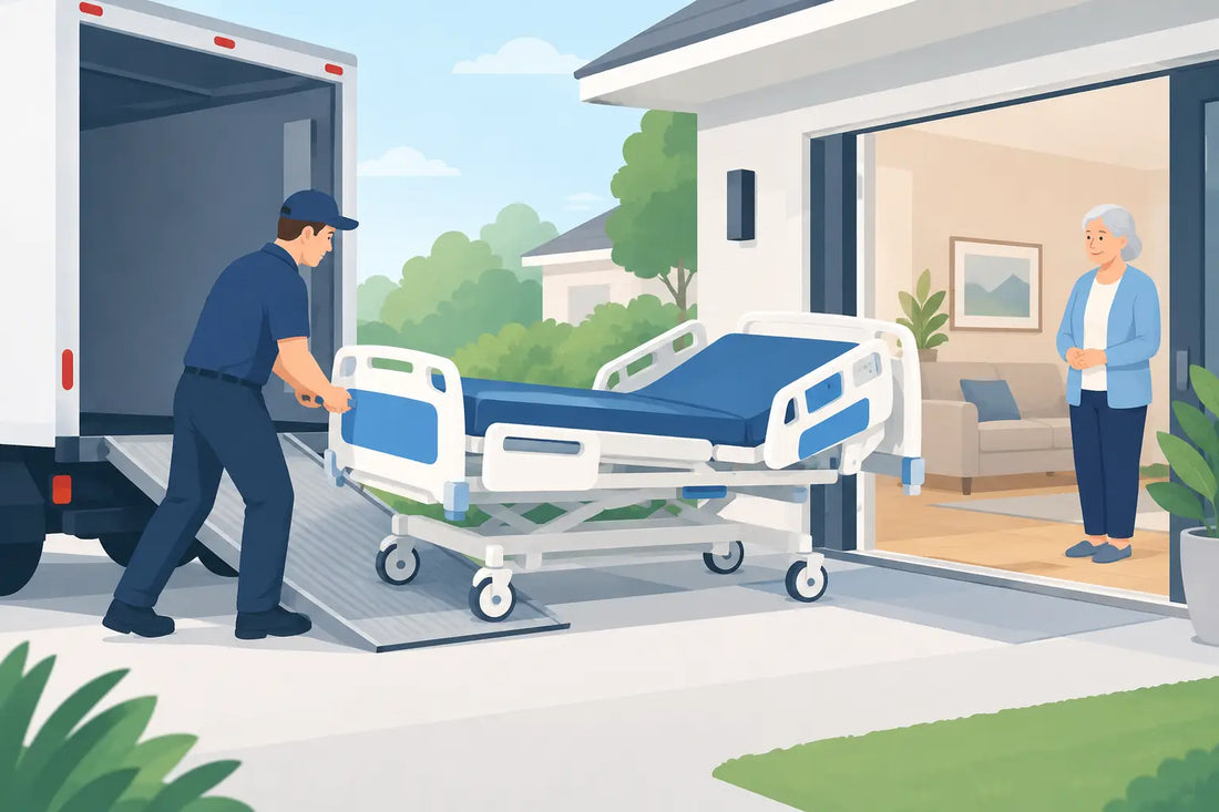 Medical Bed Delivery to Home Made Simple