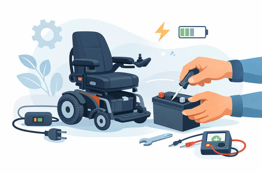 How to Repair Power Wheelchair Battery Problems