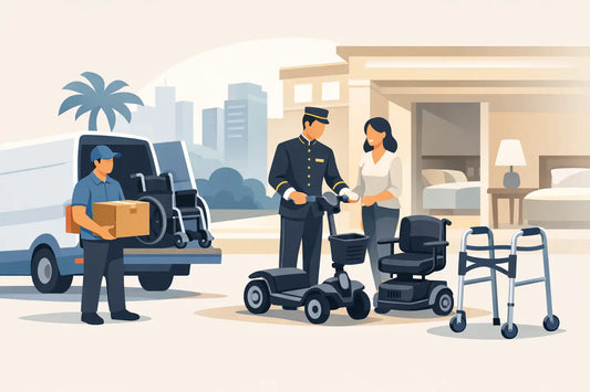 Hotel Delivered Mobility Equipment Made Easy