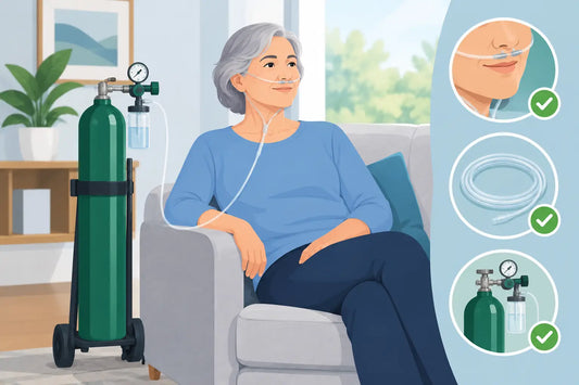 Oxygen Tubing Safety Setup for Safer Home Use