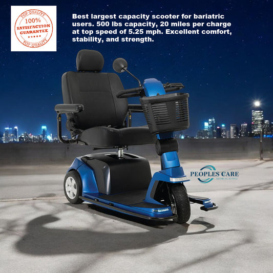 Maxima 3-Wheel Heavy-Duty Scooter Rental | Outdoor Comfort & Power