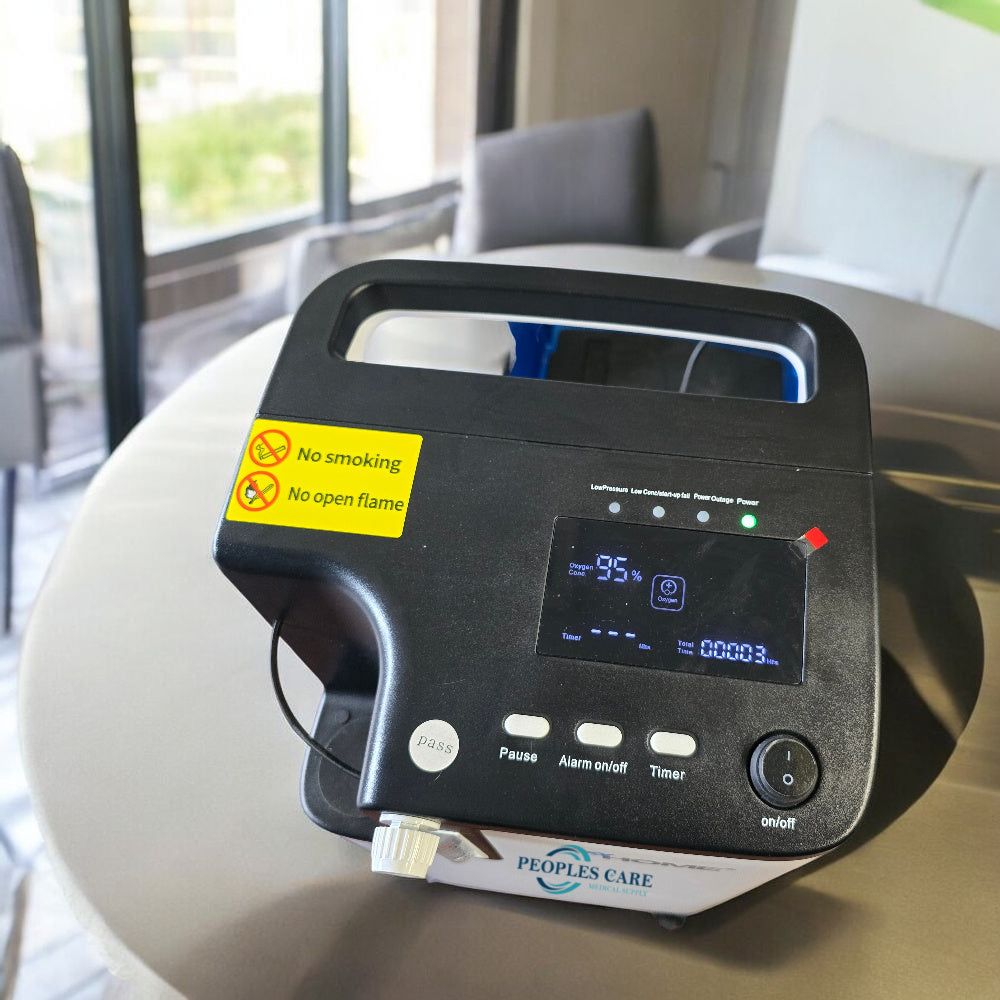 OxyHome 5L Stationary Oxygen Concentrator Rental - Reliable Home Oxygen Therapy