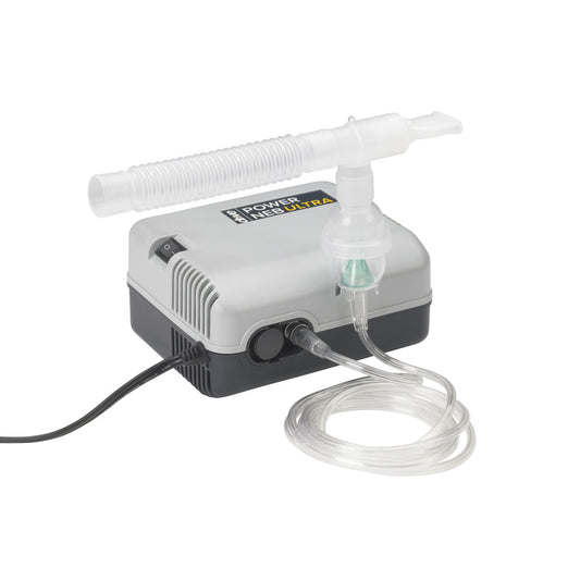 Home nebulizer rental - Power Neb Ultra Nebulizer machine for effective breathing treatments.