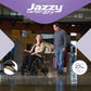 Ultralight Power Chair Rental - Jazzy Carbon 27X in use, showcasing its lightweight design and mobility features.