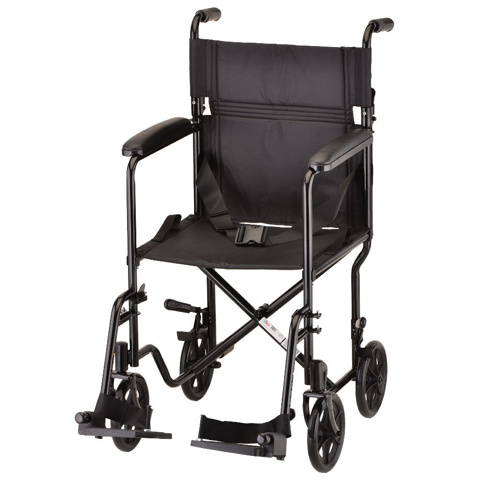 Nova 319 Lightweight Folding Transport Chair Wheelchair