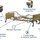 Essential Care Full Electric Hospital Bed Rental - Affordable & Comfortable