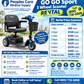 GO GO Sport 3 Wheel Scooter Rental details including pricing and features for Peoples Care Medical Supply.