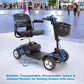 Rent Reliable, Transportable, Indoor & Outdoor Scooter for Theme Parks, Cruise Ship, Malls with ease.