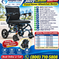 Jazzy Carbon Heavy Duty Travel Power Wheelchair Rental features a 400-lb capacity, ultra-light design, and convenient folding for travel.