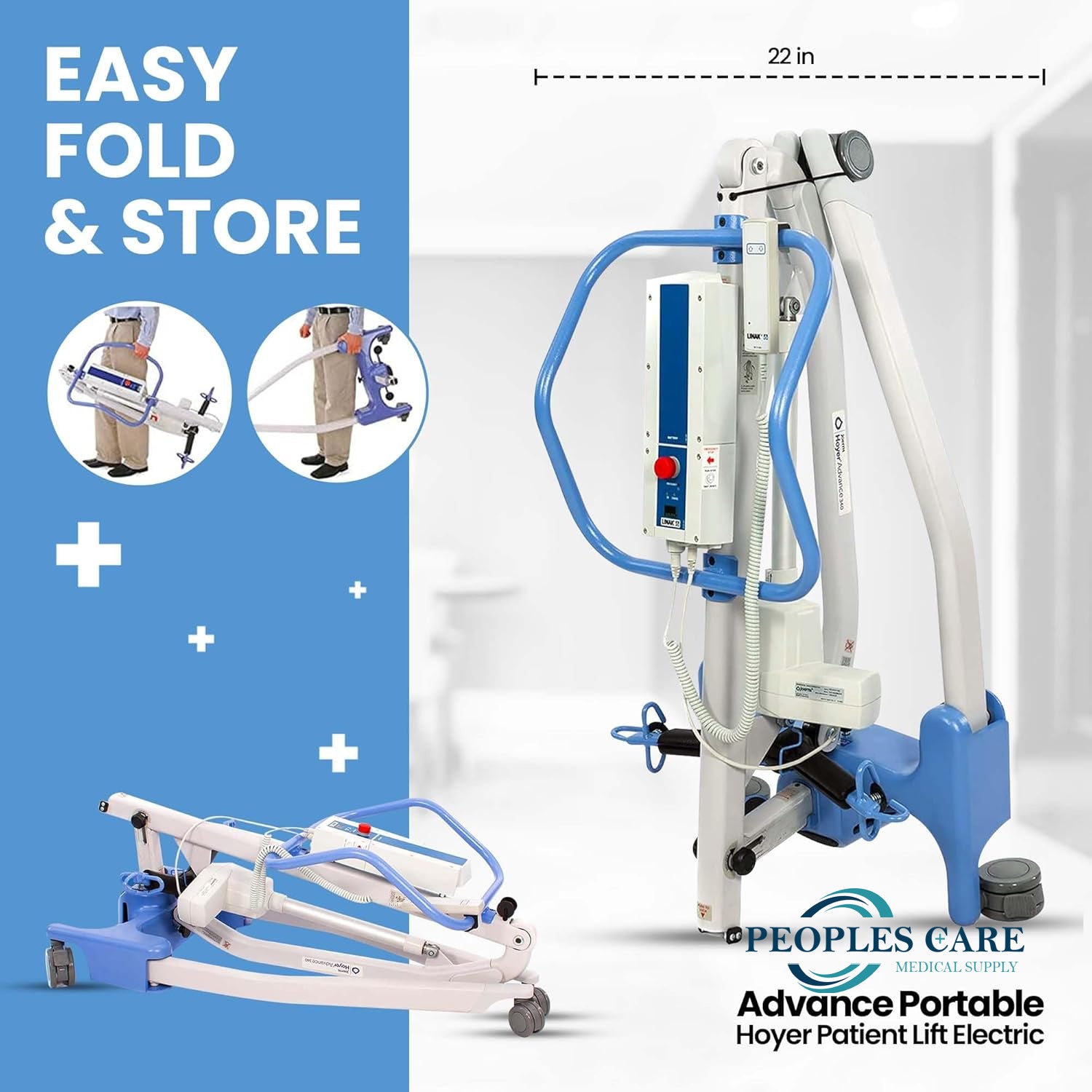 Patient Lift Rentals Near You Compact and Foldable