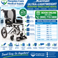 Karman Ultra Lightweight Transport Wheelchair Rental with features and pricing details for ease of mobility.