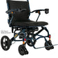 Jazzy Carbon Heavy Duty Travel Power Wheelchair Rental in Night Sky color with FDA Class II Medical Device certification.