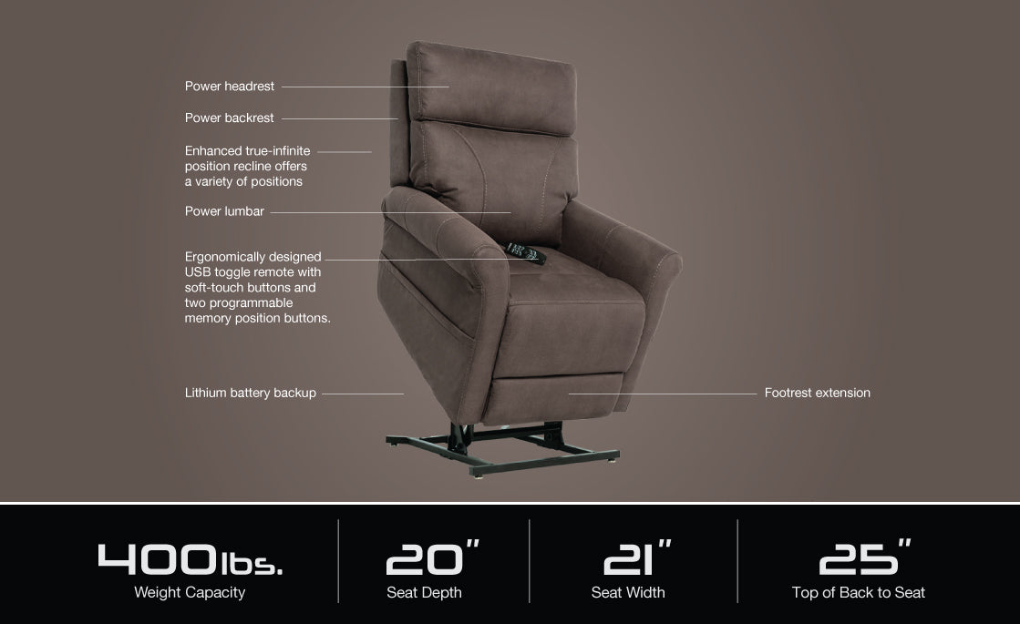 rent lift power recliner chair near me