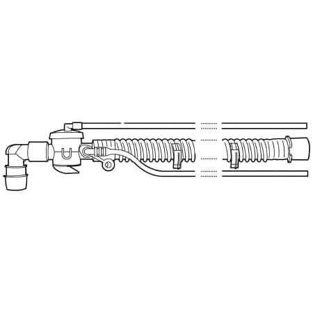 Respironics Ventilator Circuit Corrugated Tube Adult Without Breathing Bag Single Patient Use