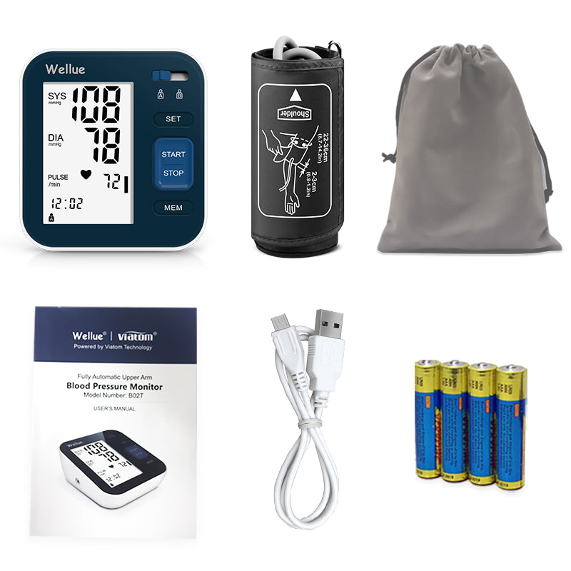 Wellue Bluetooth Upper Arm Blood Pressure Monitor. The best