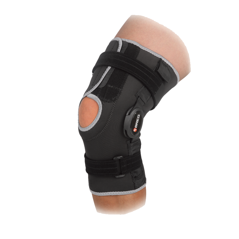 Breg Crossover Wraparound Knee Brace Short TriTech - Peoples Care Medical Supply