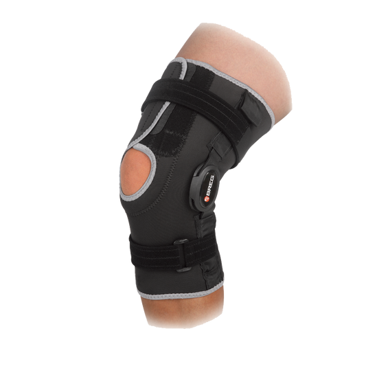 Breg Crossover Wraparound Knee Brace Short TriTech - Peoples Care Medical Supply