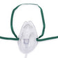 Salter Labs Adult Medium Concentration Oxygen Mask with 7' Tubing - Peoples Care Medical Supply