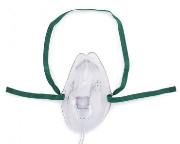 Salter Labs Adult Medium Concentration Oxygen Mask with 7' Tubing - Peoples Care Medical Supply