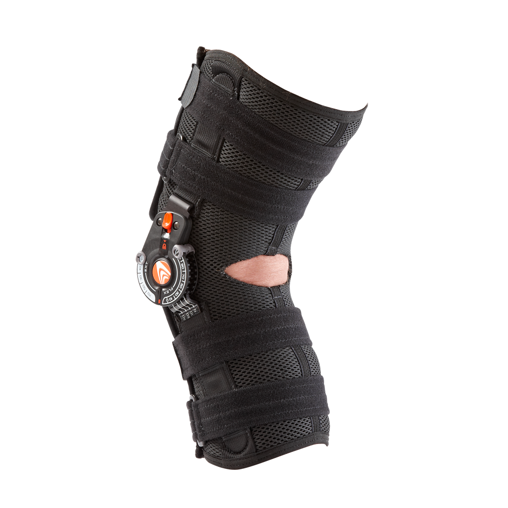  Breg Roadrunner Soft Knee Brace, Airmesh, Open Back