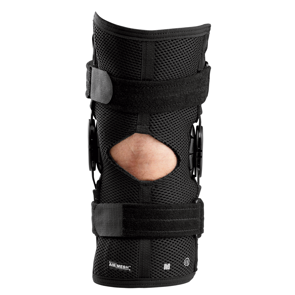 Breg Shortrunner Airmesh Wraparound Hinged Knee Brace - Peoples Care Medical Supply