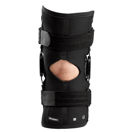 Breg Shortrunner Airmesh Wraparound Hinged Knee Brace - Peoples Care Medical Supply